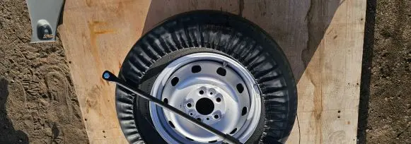 Renault Master II R15 spare wheel 