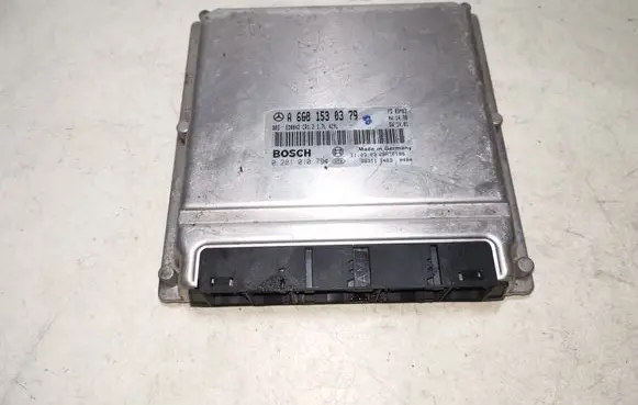 Mercedes-Benz A W168 Engine control unit/module A6681530379 0281010794