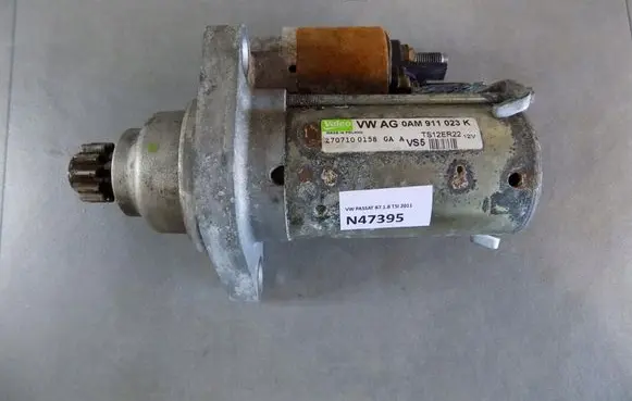 Volkswagen PASSAT B7 Starter motor 0AM911023K