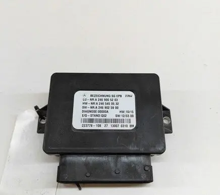 Mercedes-Benz CLA C117 X117 W117 Rear brake EMF control unit/module A2465450532 A2469025900