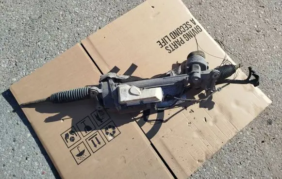 Volkswagen PASSAT B6 Steering rack 5N1909144J 3c1423050h 090130