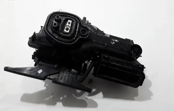 Interior heater climate box assembly