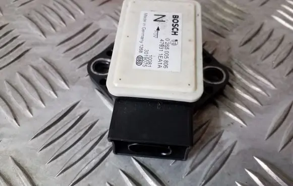 ESP acceleration yaw rate sensor