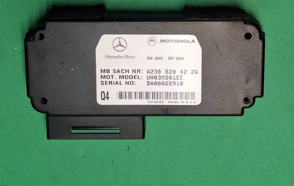 Mercedes-Benz C W203 Phone control unit/module A2308204226 UH03MD01EE DA00060910