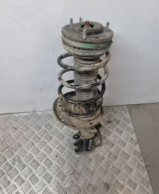 Front shock absorber with coil spring