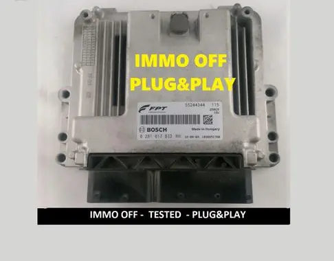 Fiat Ducato Engine control unit/module ECU 55244344 0281017832
