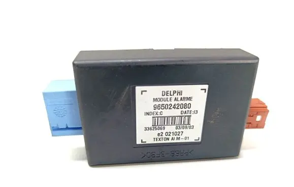Peugeot 307 Alarm control unit/module 9650242080