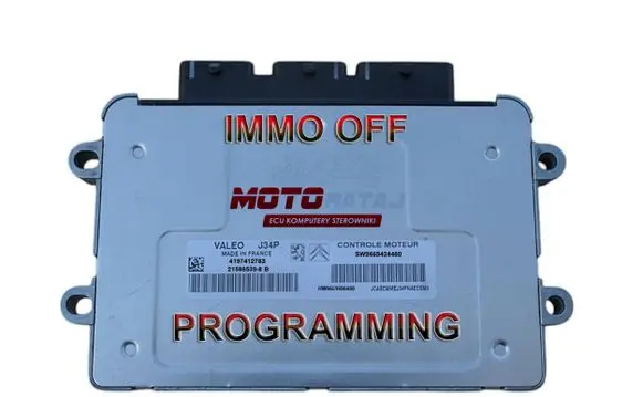 Citroen C3 Engine control unit/module 9665424480 215865398B 9651696680