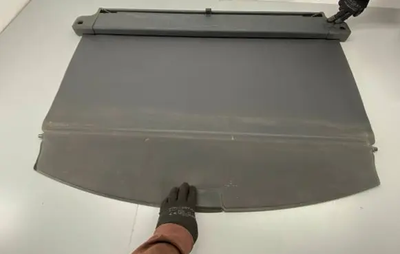 Parcel shelf load cover