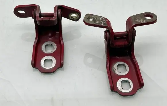 Front door hinge set