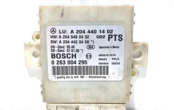Mercedes-Benz C W204 Other control units/modules