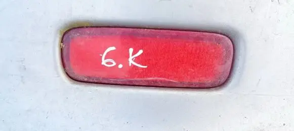 Rear tail light reflector