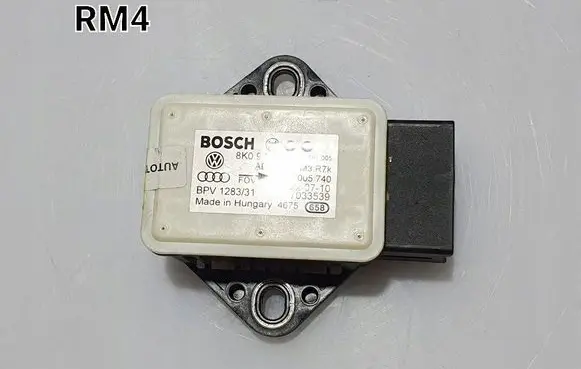 Audi A4 S4 B8 8K ESP acceleration yaw rate sensor 8K0907637D