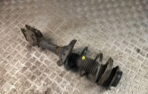 Front shock absorber with coil spring