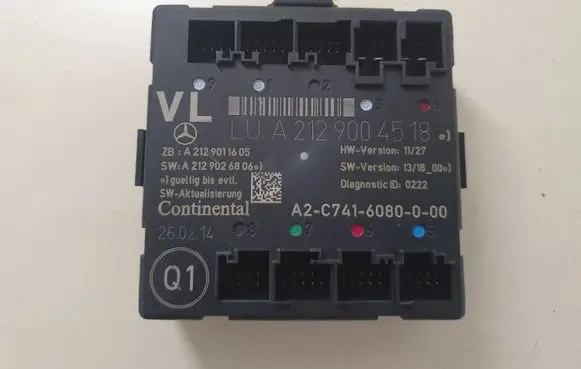 Mercedes-Benz E W212 Door control unit/module A2129004518