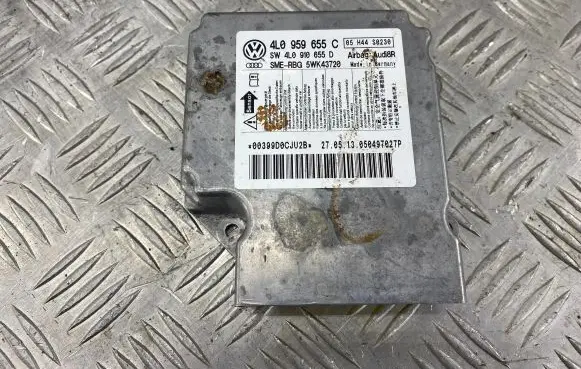 Audi Q7 4L Airbag control unit/module 4L0959655C 4L0910655D 5WK43720