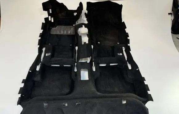 Volkswagen Golf VI Front floor carpet liner 1K1863367BH AAV08C93