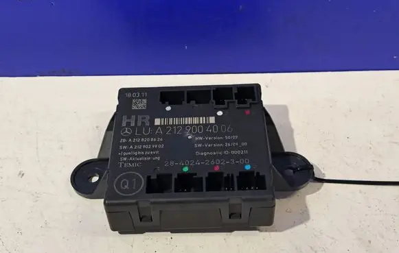 Mercedes-Benz C W204 Door control unit/module A2129004006 A2128208626