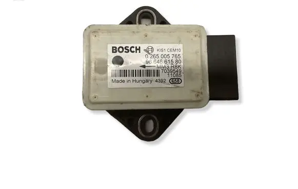 Peugeot 308 ESP acceleration yaw rate sensor 0265005765 7039549