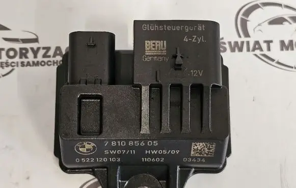 BMW 1 E81 E87 Glow plug pre-heat relay N47D20C