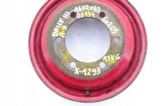 Iveco Daily 3rd gen R16 steel rim 