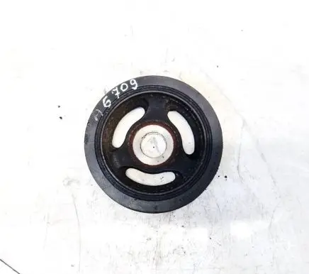 Citroen C4 I Crankshaft pulley 9654961080