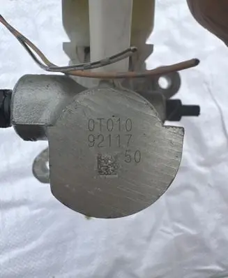 Toyota Venza Master brake cylinder 0T01092117