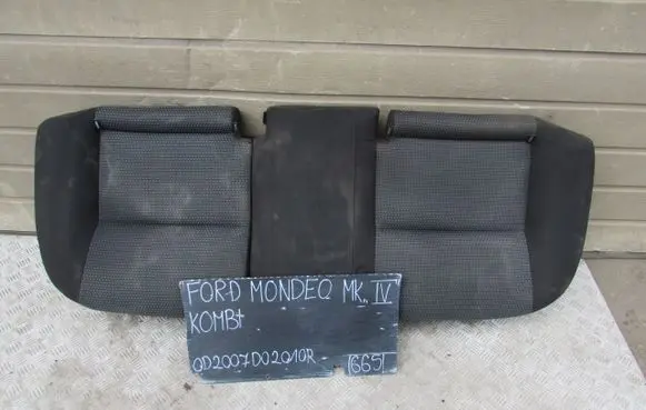 Ford Mondeo MK IV Rear seat 