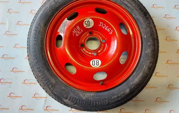 Peugeot 308 R16 spare wheel 2160718