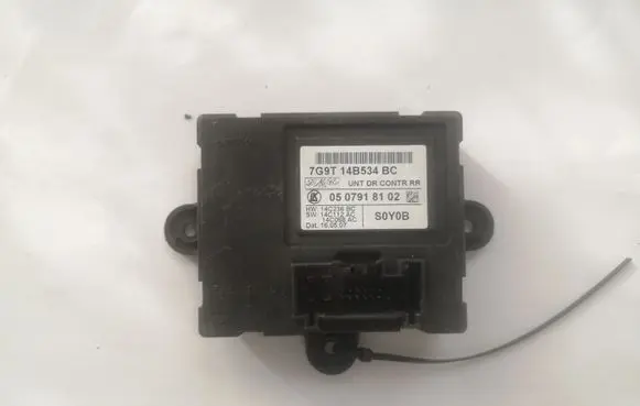 Ford Mondeo MK IV Door control unit/module 7G9T14B534BC 7G9T14B534 0507918102