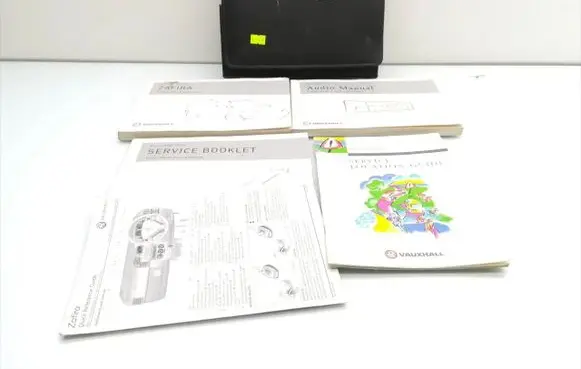 Opel Zafira A Owners service history hand book 