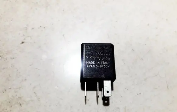 Opel Zafira A Other relay 24432680 702.21