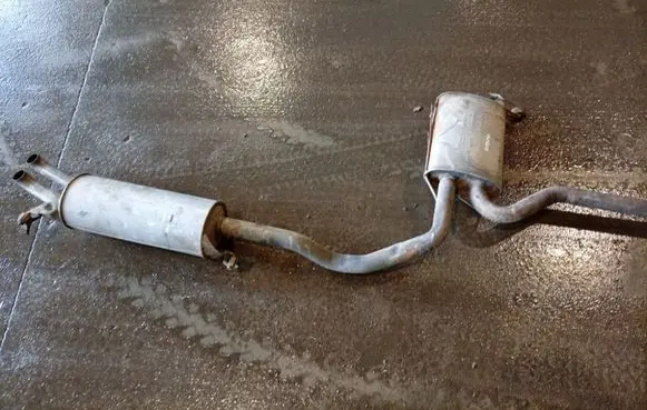 Volkswagen PASSAT B5.5 Muffler/silencer 