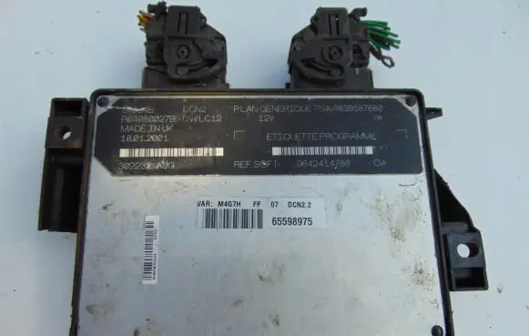 Citroen Berlingo Engine control unit/module 9839587680 9642414780