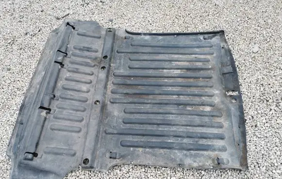 Peugeot Partner Trunk/boot floor carpet liner 96814221 24447563