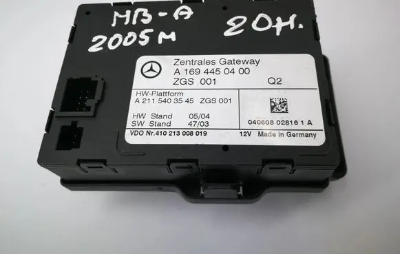 Mercedes-Benz A W169 Gateway control module A1694450400