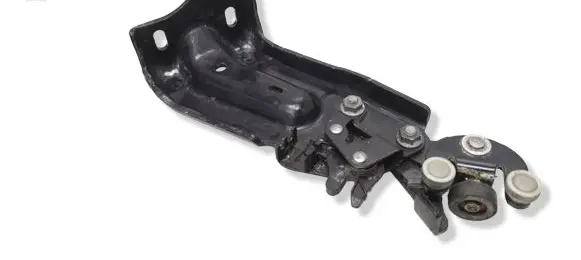 Volkswagen Sharan Sliding door lower roller guide/hinge 7N0843397C