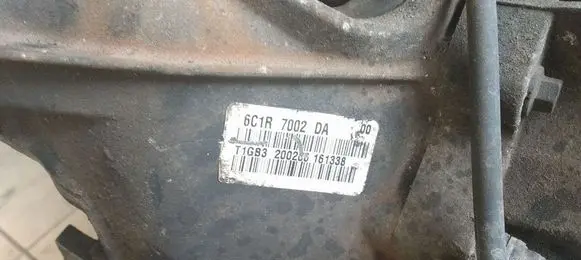 Ford Transit Manual 5 speed gearbox 6C1R7002DA