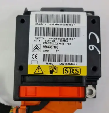 Citroen C6 Airbag deployment crash/impact sensor 9664357180
