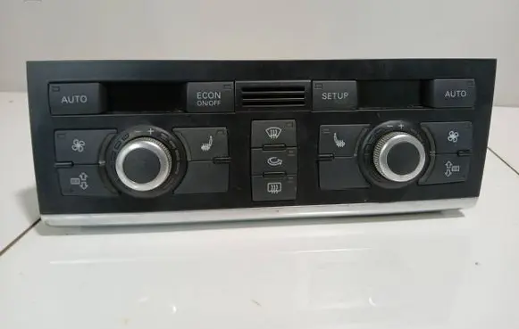 Audi A6 S6 C6 4F Climate control unit 4F2820043Q 5HB00883361 4F0910043A