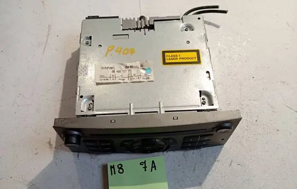 Peugeot 407 Head unit multimedia control