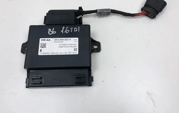 Volkswagen PASSAT B6 Power management control unit 8K0959663A 8K0959663 3C0971432B
