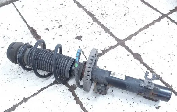 Audi A1 Front shock absorber with coil spring 6R0413031S