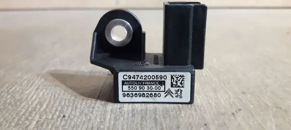 Peugeot 407 Airbag deployment crash/impact sensor 9636982680 550903000 AUTOLIV