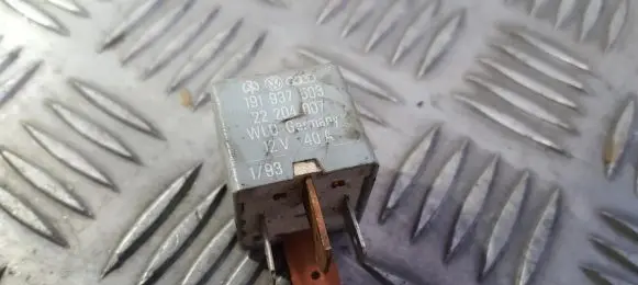 Skoda Fabia Mk1 (6Y) Other relay 191937503