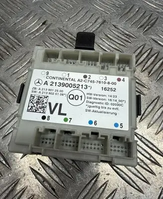 Mercedes-Benz E W213 Door control unit/module A2139005213 A2139012500 A2139025108