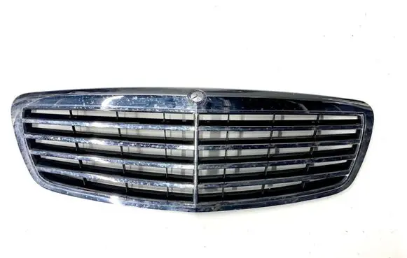 Front bumper upper radiator grill
