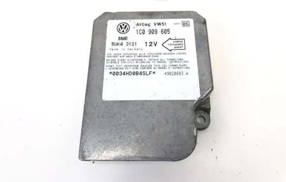 Volkswagen Sharan Airbag control unit/module 1C0909605 5WK43121