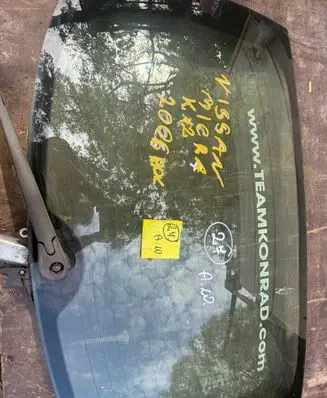 Nissan Micra Opening tailgate glass 98566556