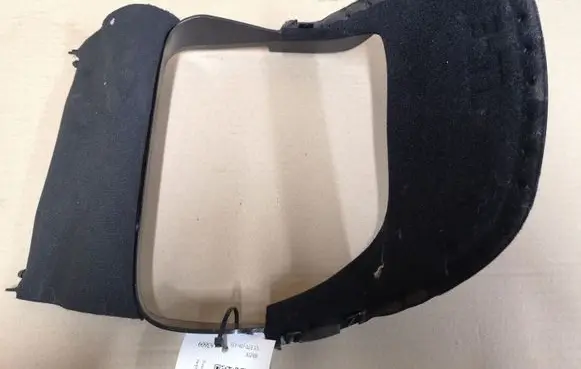 Steering wheel column trim